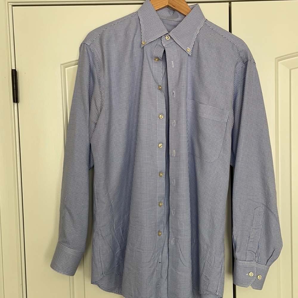 Scott Barber Blue Sport Shirt